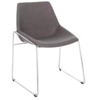 Sedia da Pranzo Alexis Mid-Century (Set da 2) - DCH3000 - Safavieh