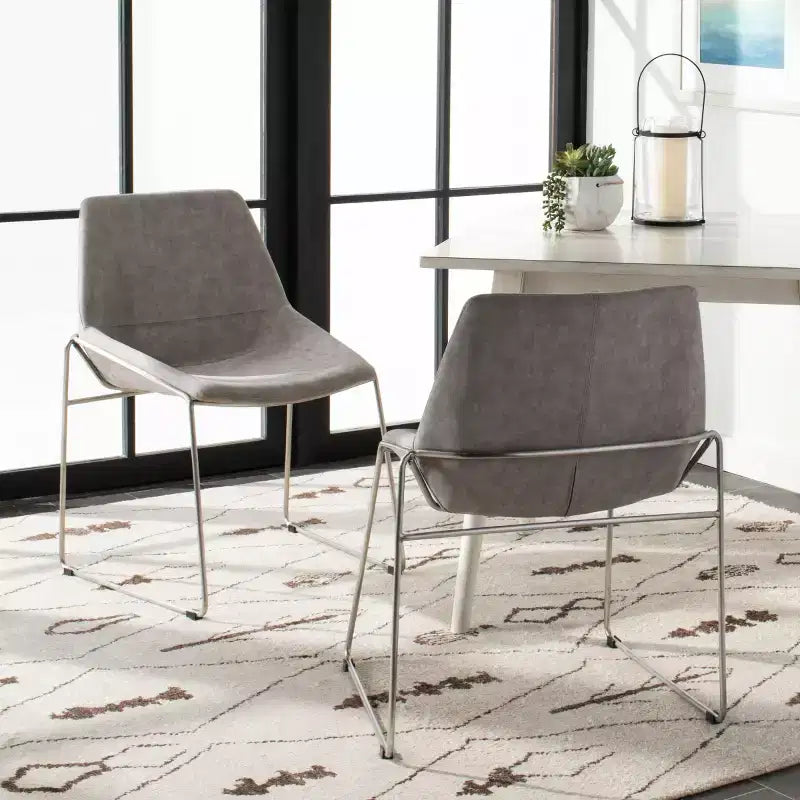 Sedia da Pranzo Alexis Mid-Century (Set da 2) - DCH3000 - Safavieh