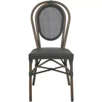 Esben Side Chair Indoor/Outdoor (Set of 2) - PAT4002 - Black - Safavieh