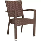 Kelda Stackable Arm Chair Indoor/Outdoor (Set of 2) - PAT4004 - Safavieh