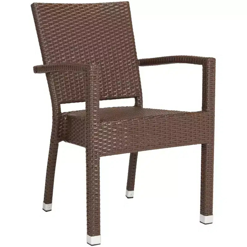 Kelda Stackable Arm Chair Indoor/Outdoor (Set of 2) - PAT4004 - Safavieh