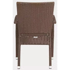 Kelda Stackable Arm Chair Indoor/Outdoor (Set of 2) - PAT4004 - Safavieh