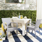 Kelda Stackable Arm Chair Indoor/Outdoor (Set of 2) - PAT4004 - Safavieh