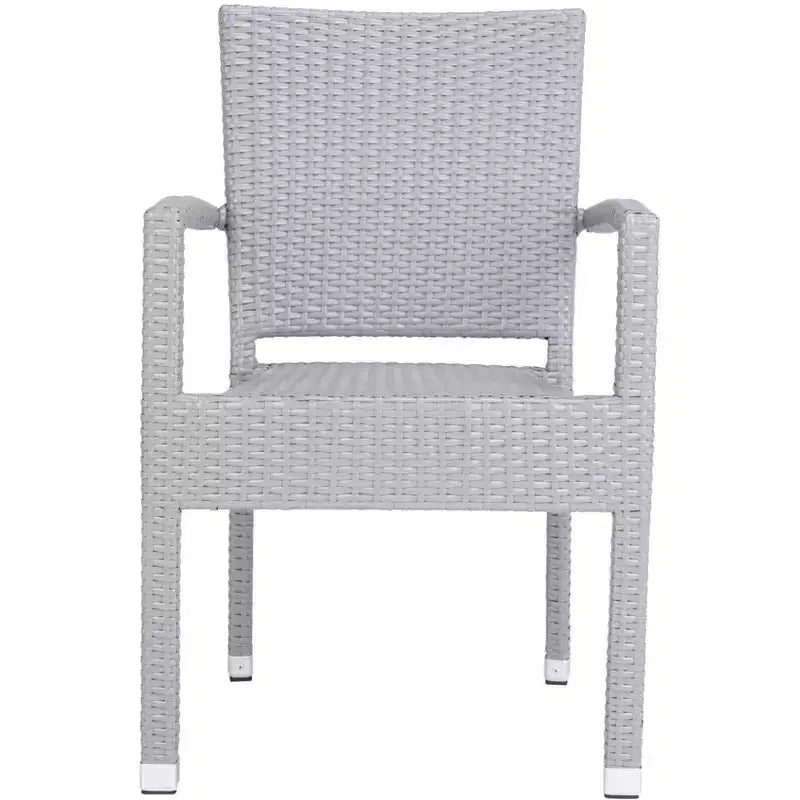 Kelda Stackable Arm Chair Indoor/Outdoor (Set of 2) - PAT4004 - Safavieh
