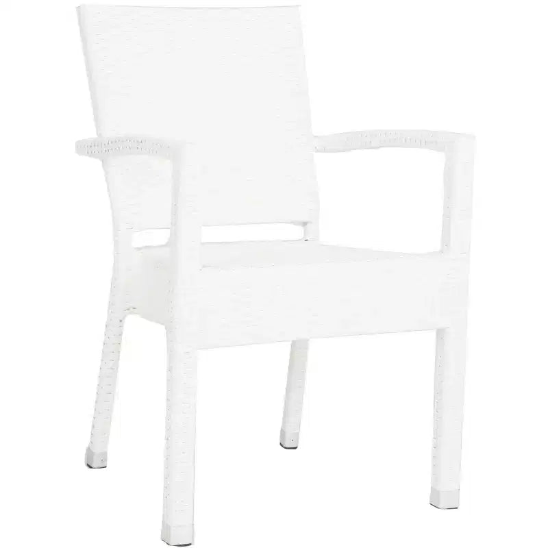Kelda Stackable Arm Chair Indoor/Outdoor (Set of 2) - PAT4004 - Safavieh