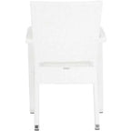 Kelda Stackable Arm Chair Indoor/Outdoor (Set of 2) - PAT4004 - Safavieh