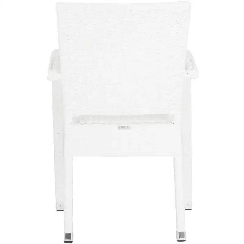 Kelda Stackable Arm Chair Indoor/Outdoor (Set of 2) - PAT4004 - Safavieh