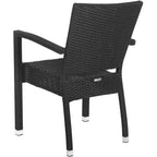 Kelda Stackable Arm Chair Indoor/Outdoor (Set of 2) - PAT4004 - Safavieh
