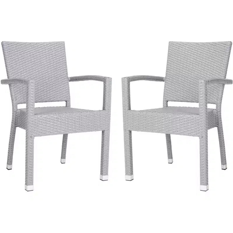 Sedia impilabile Kelda per interni/esterni (set da 2) - PAT4004 - Safavieh