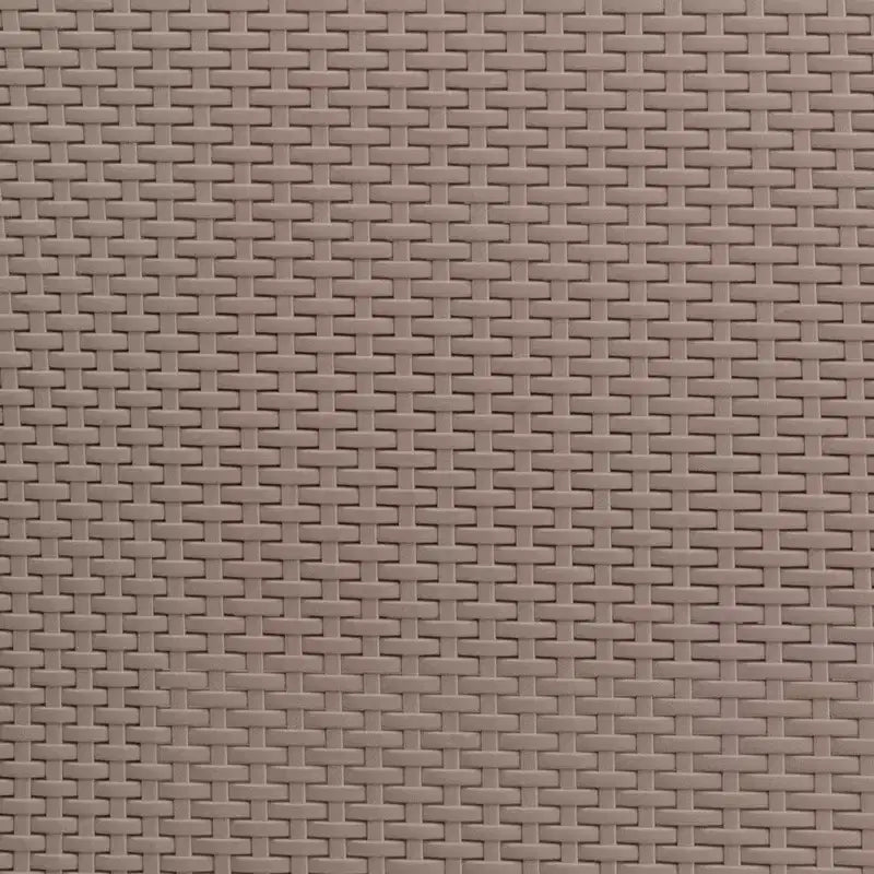 Flash Furniture Faux Rattan Chair with All-Weather Cushion