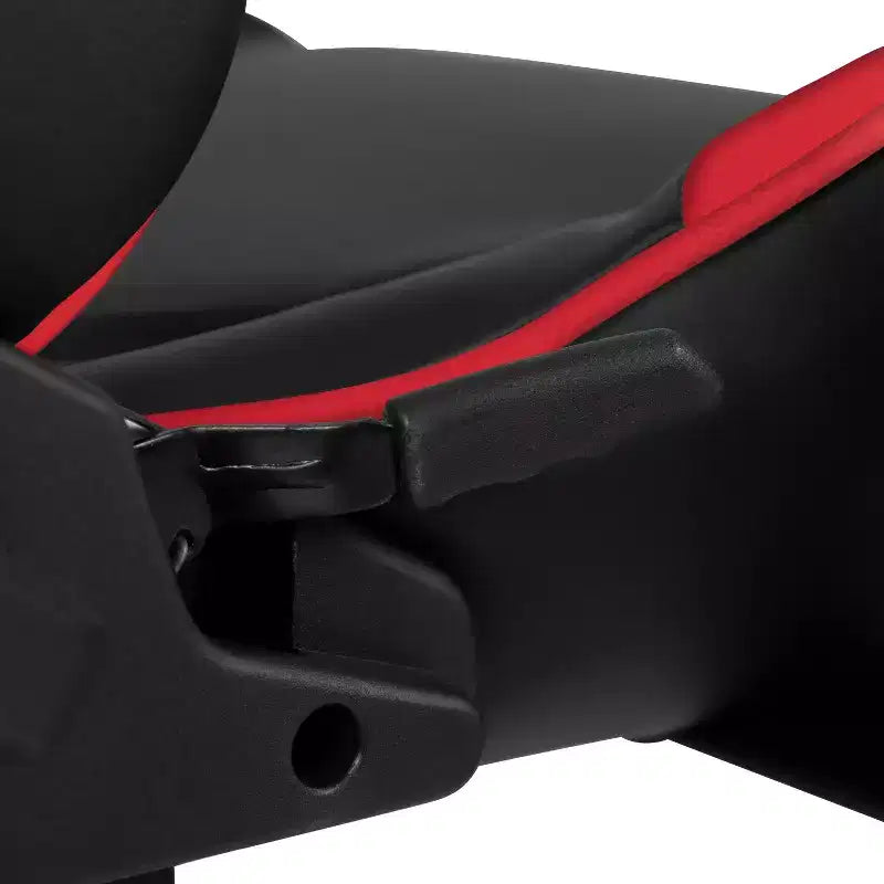 Flash Furniture Sedia da Gaming X30, sedia da ufficio ergonomica da corsa per computer con schienale completamente reclinabile e poggiapiedi estraibile in pelle sintetica rossa