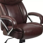 Flash Furniture HERCULES Series Big & Tall 500 lb. Rated LeatherSoft Executive Swivel Ergonomic Office Chair with Extra Wide Seat
