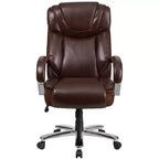 Flash Furniture HERCULES Series Big & Tall 500 lb. Rated LeatherSoft Executive Swivel Ergonomic Office Chair with Extra Wide Seat
