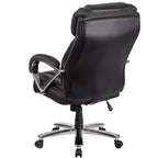 Flash Furniture HERCULES Series Big & Tall 500 lb. Rated LeatherSoft Executive Swivel Ergonomic Office Chair with Extra Wide Seat