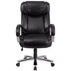 Flash Furniture HERCULES Series Big & Tall 500 lb. Rated LeatherSoft Executive Swivel Ergonomic Office Chair with Extra Wide Seat
