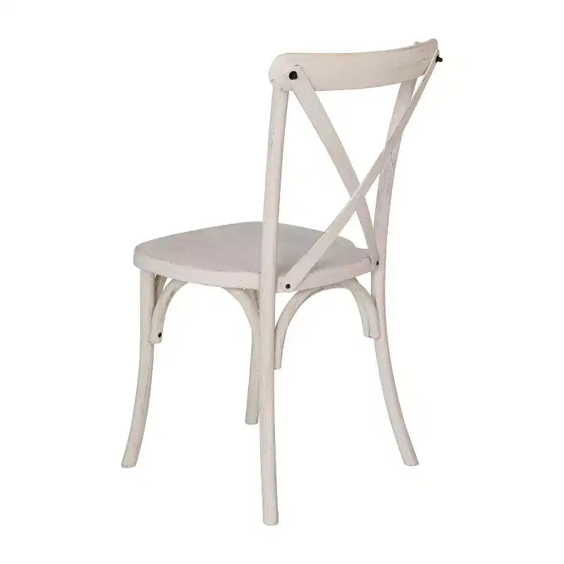 Flash Furniture confezione da 2 sedie X-Back in resina Advantage