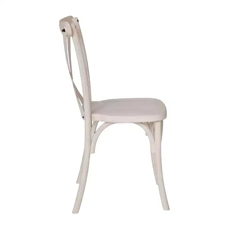 Flash Furniture confezione da 2 sedie X-Back in resina Advantage