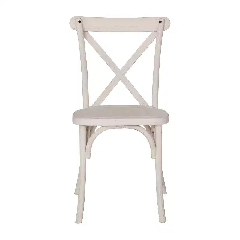 Flash Furniture confezione da 2 sedie X-Back in resina Advantage