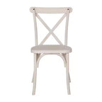 Flash Furniture confezione da 2 sedie X-Back in resina Advantage