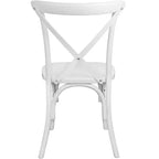 Flash Furniture confezione da 2 sedie X-Back in resina Advantage