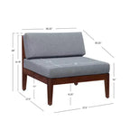 Sedia Summerlyn Middle - Linon