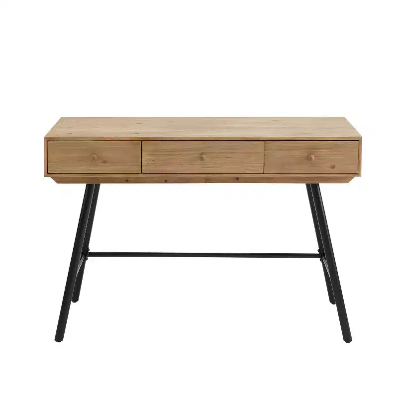Cailan 3 Drawer Desk - Linon