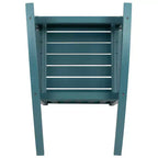 Sedia a dondolo Flash Furniture Winston in legno di resina sintetica per tutte le stagioni