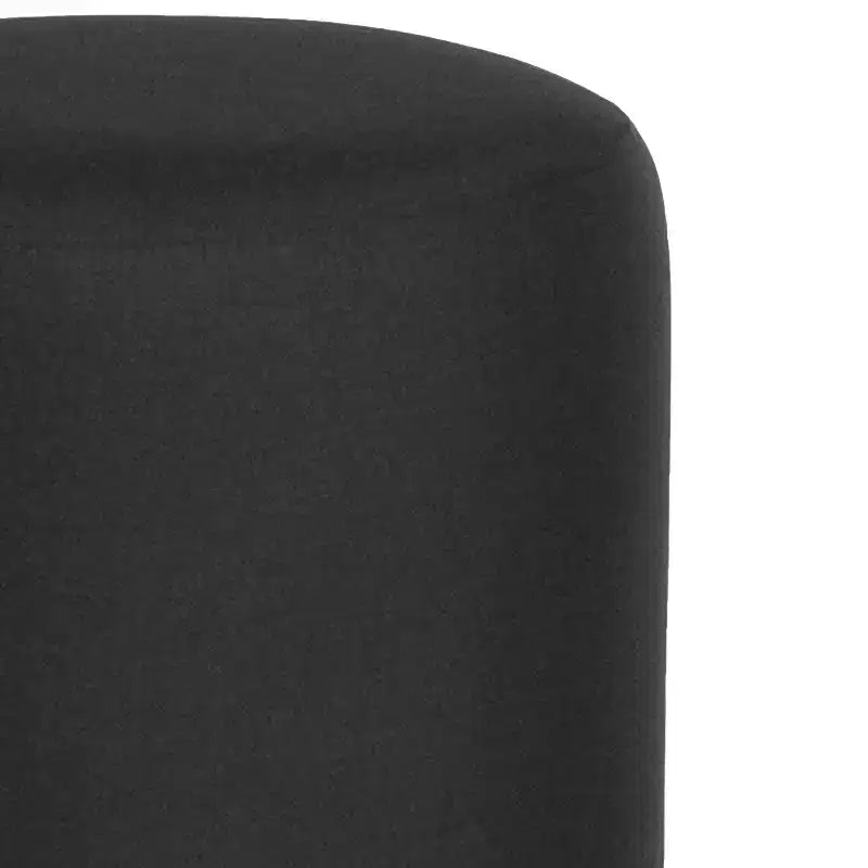 Emma and Oliver Upholstered Round Ottoman Pouf