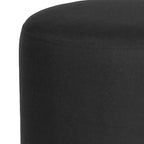 Emma and Oliver Upholstered Round Ottoman Pouf