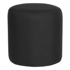 Emma and Oliver Upholstered Round Ottoman Pouf