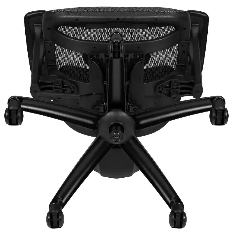 Emma and Oliver Ergonomic Mesh Office Chair-Synchro-Tilt, Headrest, Adjustable Pivot Arms