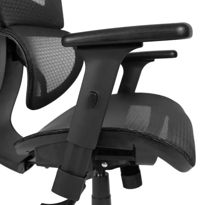 Emma and Oliver Ergonomic Mesh Office Chair-Synchro-Tilt, Headrest, Adjustable Pivot Arms