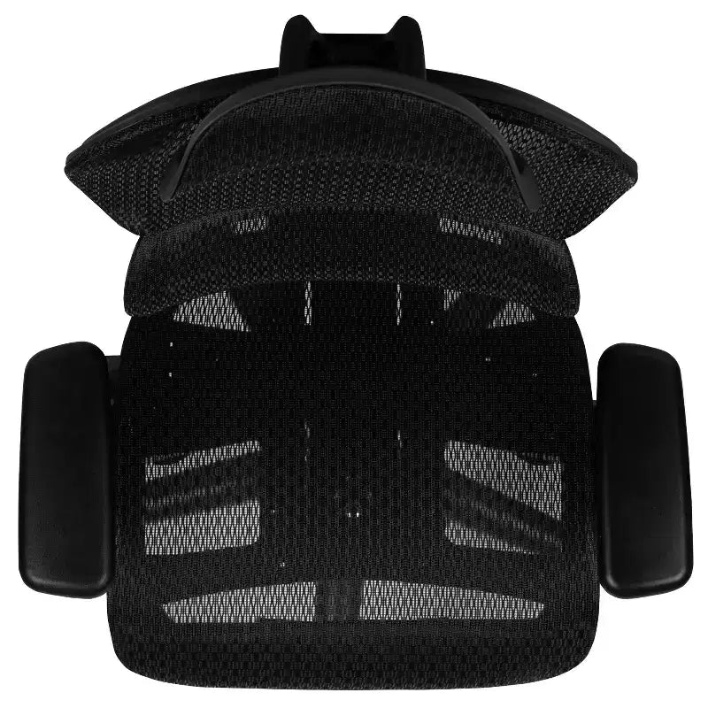 Emma and Oliver Ergonomic Mesh Office Chair-Synchro-Tilt, Headrest, Adjustable Pivot Arms