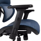 Emma and Oliver Ergonomic Mesh Office Chair-Synchro-Tilt, Headrest, Adjustable Pivot Arms