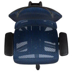 Emma and Oliver Ergonomic Mesh Office Chair-Synchro-Tilt, Headrest, Adjustable Pivot Arms