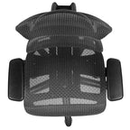 Emma and Oliver Ergonomic Mesh Office Chair-Synchro-Tilt, Headrest, Adjustable Pivot Arms