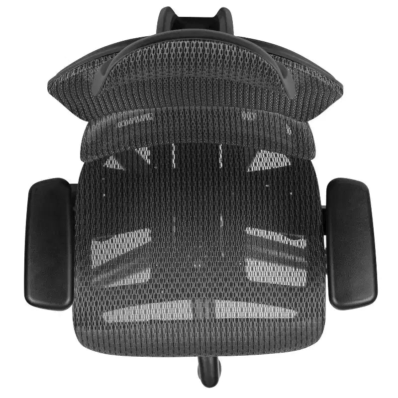 Emma and Oliver Ergonomic Mesh Office Chair-Synchro-Tilt, Headrest, Adjustable Pivot Arms
