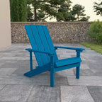 Sedia Adirondack Emma and Oliver per tutte le stagioni in simil legno