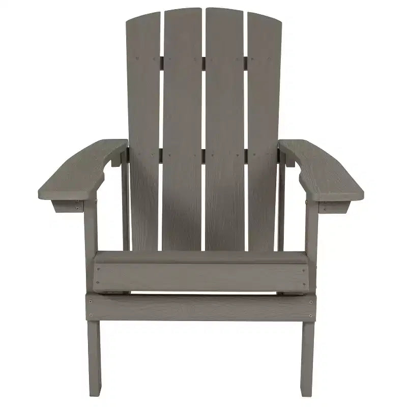 Sedia Adirondack Emma and Oliver per tutte le stagioni in simil legno