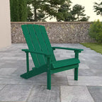 Sedia Adirondack Emma and Oliver per tutte le stagioni in simil legno