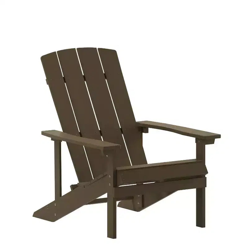Sedia Adirondack Emma and Oliver per tutte le stagioni in simil legno
