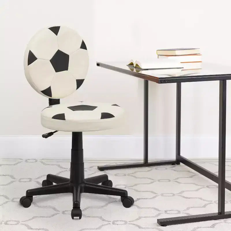 Emma and Oliver Soccer Swivel Task Office Chair