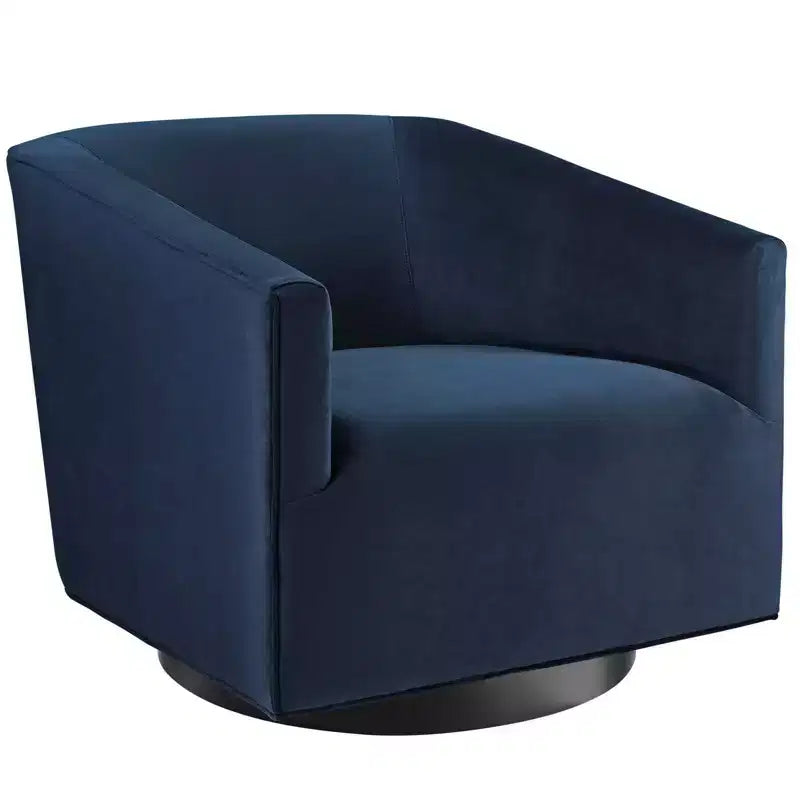 Set of 2 Twist Swivel Chairs Performance Velvet - Modway