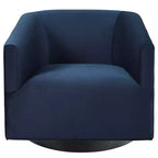 Set of 2 Twist Swivel Chairs Performance Velvet - Modway