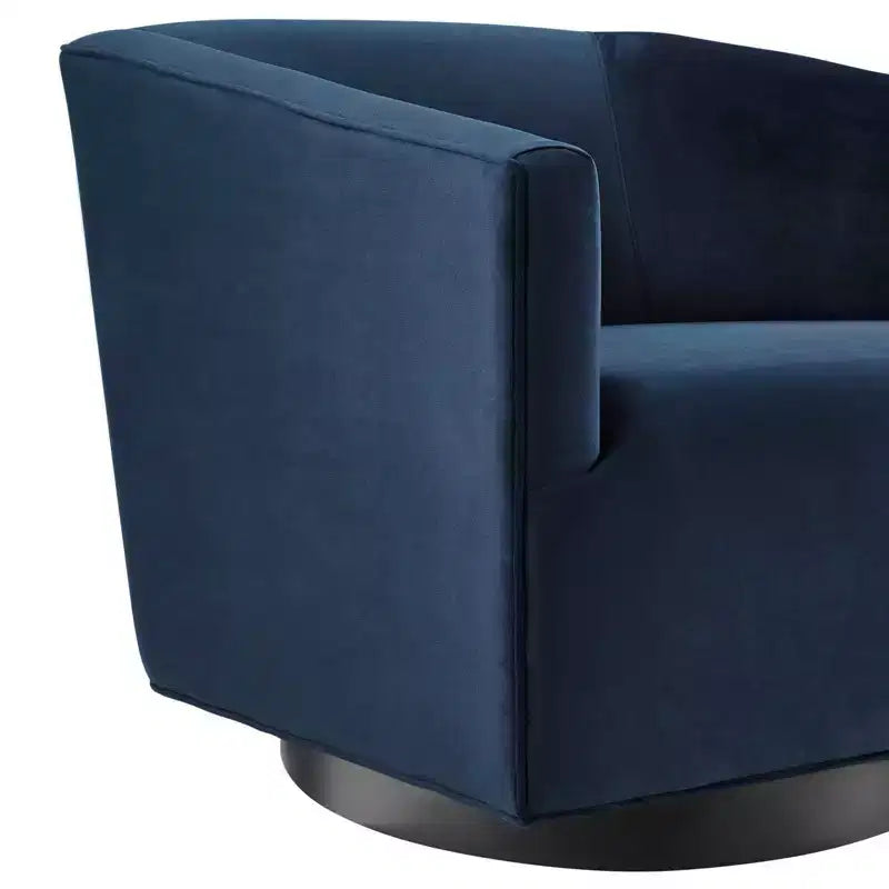 Set of 2 Twist Swivel Chairs Performance Velvet - Modway