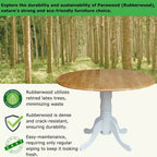 42 Mason Round Dual Drop Leaf Dining Table - International Concepts