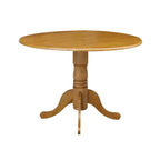 42 Mason Round Dual Drop Leaf Dining Table - International Concepts