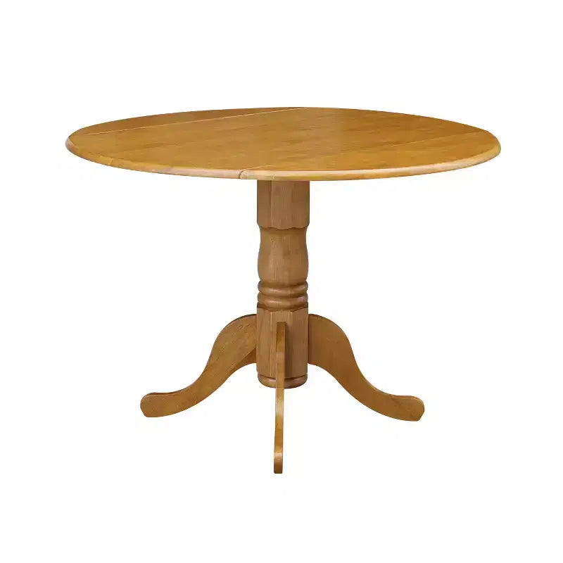 42 Mason Round Dual Drop Leaf Dining Table - International Concepts
