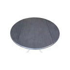 42 Mason Round Dual Drop Leaf Dining Table - International Concepts