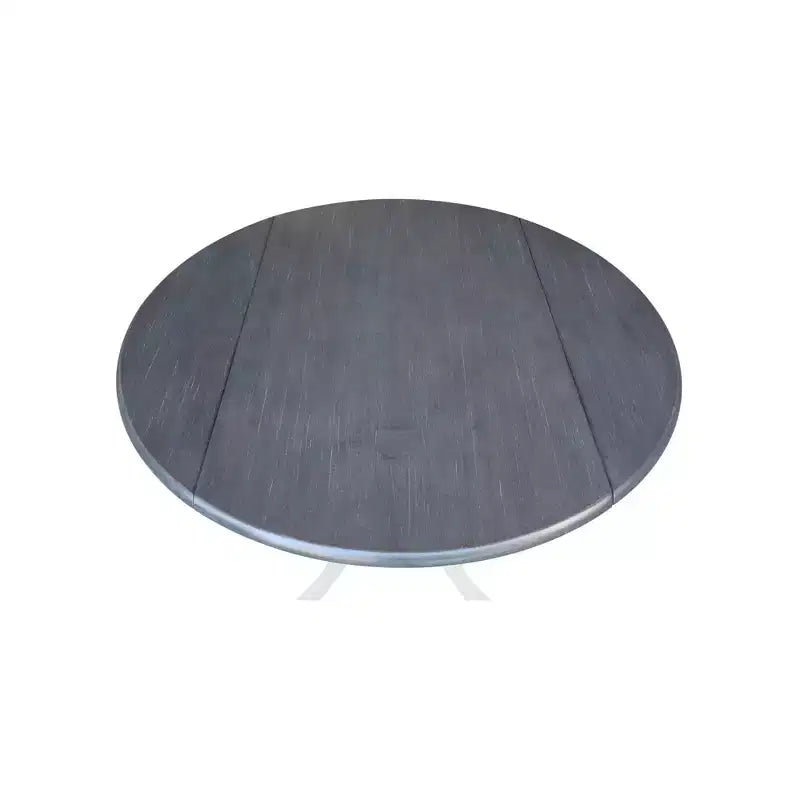 42 Mason Round Dual Drop Leaf Dining Table - International Concepts
